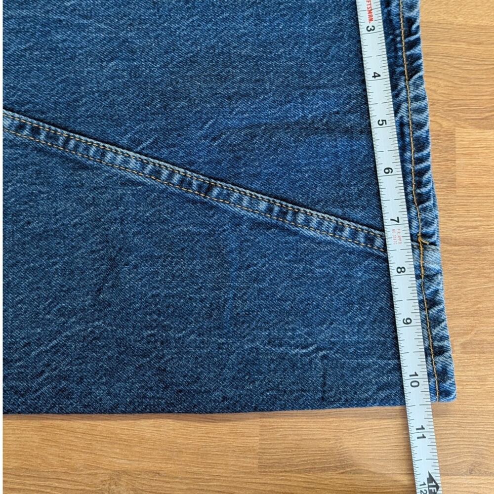 Anine Bing Brie Jeans Womens 27 Blue Denim High-rise Wide Leg - Picture 9 of 11